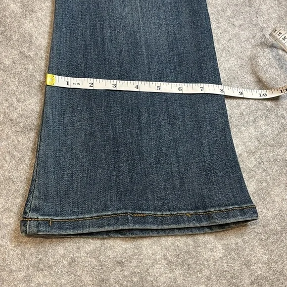 Pilcro Wide Flare Leg Jeans - XXS Small - Denim Medium Color - NWT's - Picture 5 of 14